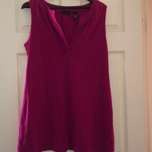 Hot pink shift dress